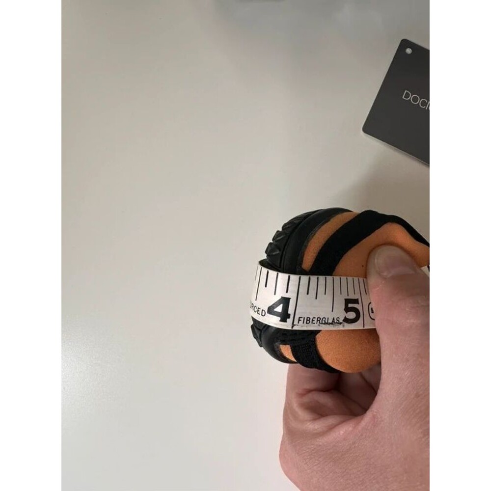 XS Dog Shoes, Paw Protectors, Orange & Black - Dociote - Picture 3 of 4